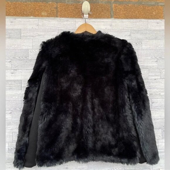 Clover Canyon Chandelier Print Blazer Jacket reversible faux fur medium - Picture 16 of 16